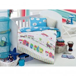 Детское постельное EPONJ HOME - Tren Mavi