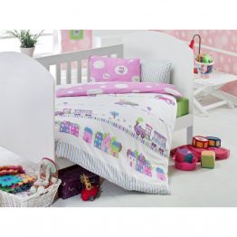 Детское постельное EPONJ HOME - Tren Pembe