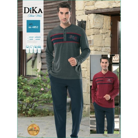 Домашняя одежда Dika - Пижама мужская 4852 XL