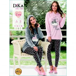 Домашняя одежда Dika - Пижама женская 4708 XL серый