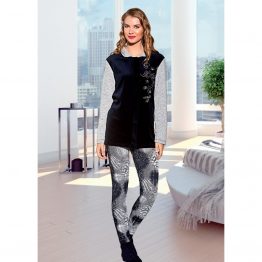 Домашняя одежда Lady Lingerie - Велюровый костюм 15585 L