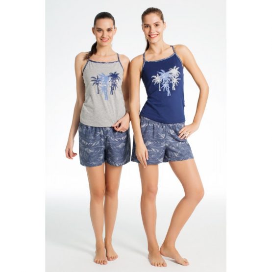 Домашняя одежда U.S. Polo Assn - Майка и шорты 15637 синие