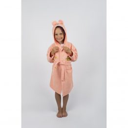 Халат детский Lotus - Teddy Bear 3-4 года персик