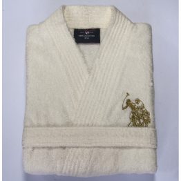 Халат детский U.S.POLO ASSN - USPA ecru молочный 3/4 года