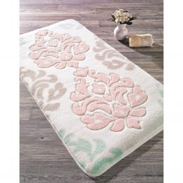 Коврик для ванной Confetti - Damask pudra пудра 57*100
