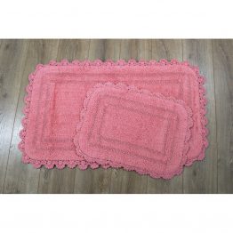 Коврик Irya - Sahra pembe розовый 70*120