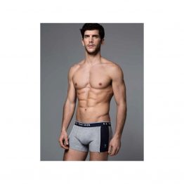 Мужское белье U.S. Polo Assn - Шорты Boxer 80064 серо-черные