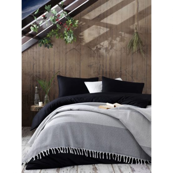 Плед Eponj Home - Anna 220*240 Elmas antrasit