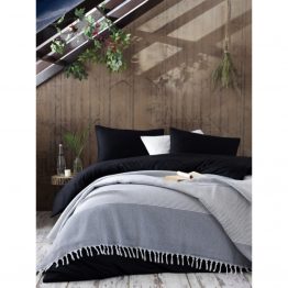 Плед Eponj Home - Anna 220*240 Elmas lacivert