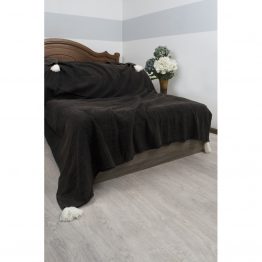 Плед-накидка Barine - PonPon Throw Black 150*185