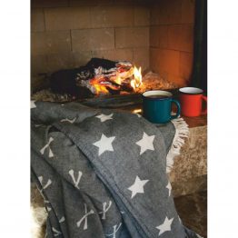Плед-покрывало Barine - Star siyah черный 160*260