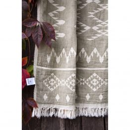 Покрывало Barine - Kilim Throw Khaki 130*170 хаки