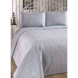 Покрывало Eponj Home Multifiber - DuzBoya a.mavi голубой 240*250