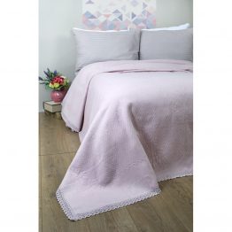 Покрывало Lotus Impress жаккард - Liza пудра 220*240