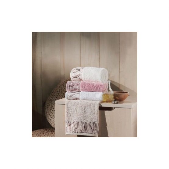 Полотенце бамбуковое Maxstyle - S белое 50*90