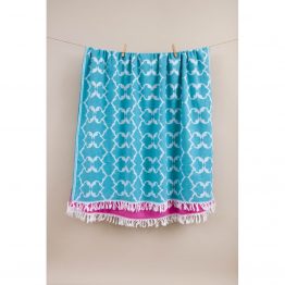 Полотенце Barine Pestemal - Jasmine 90*165 Green зеленое