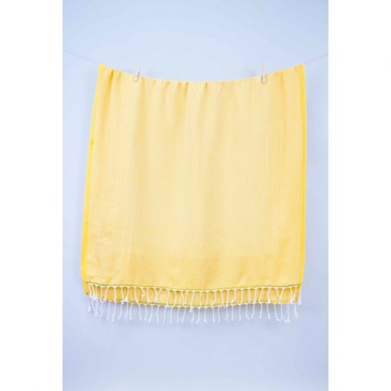 Полотенце Barine Pestemal - Tan 100*175 Saffron желтый