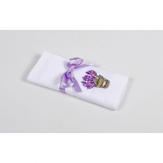Полотенце Lotus Life - Lavander 2 белый 40*60