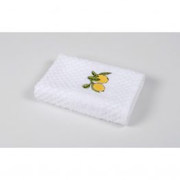 Полотенце Lotus Mira - Lemon tree белый 40*60