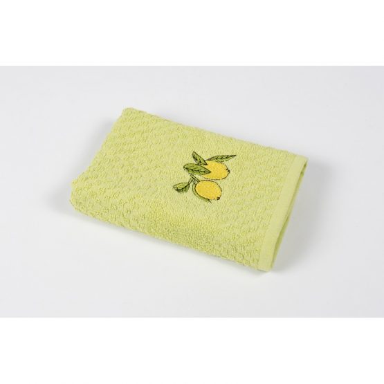 Полотенце Lotus Mira - Lemon tree оливковый 40*60