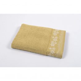 Полотенце махровое Binnur - Vip Cotton 11 70*140 горчичный