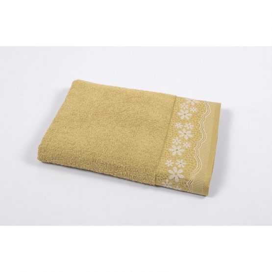 Полотенце махровое Binnur - Vip Cotton 11 70*140 горчичный