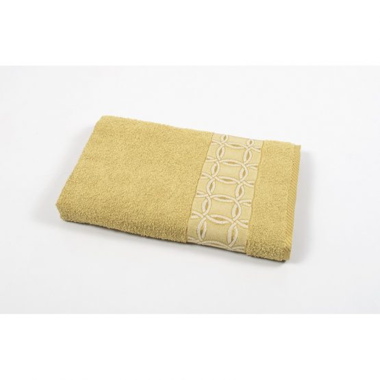 Полотенце махровое Binnur - Vip Cotton 12 70*140 горчичный