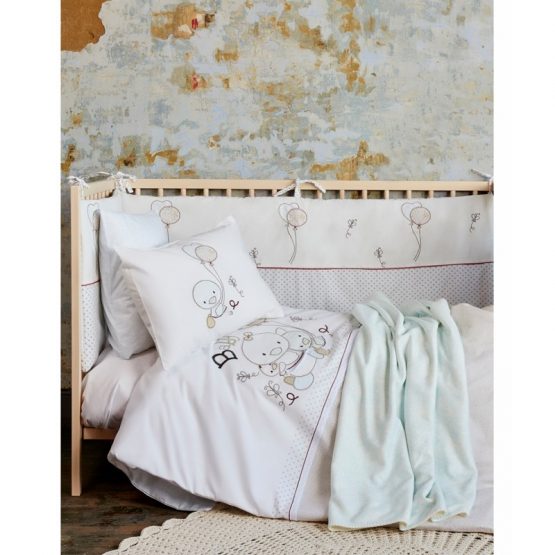 Постельное белье для младенцев Karaca Home Аппликация 100*150 н.35*45(2)