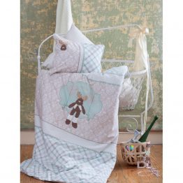 Постельное белье для младенцев Karaca Home Аппликация 100*150 н.35*45(2)