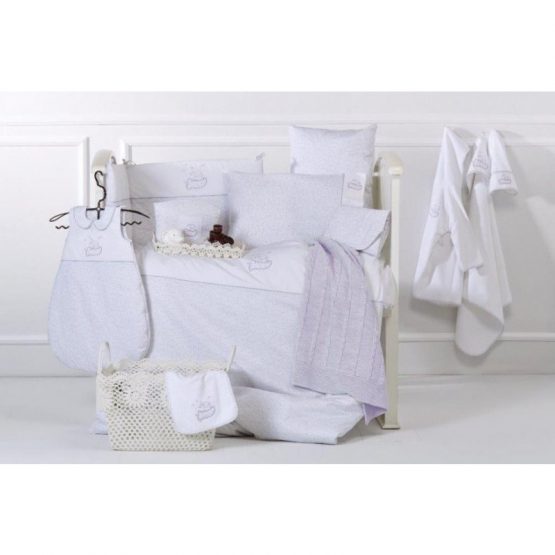 Постельное белье для младенцев Karaca Home Аппликация 100*150 н.35*45(2)
