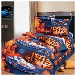 Постельное белье для подростков Kidsdreams 150 бязь - Ягуар