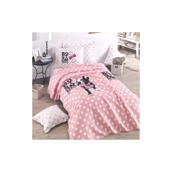 Постельное белье Eponj Home Pike - Boston pembe подростковое