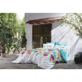 Постельное белье Tac Bamboo Digital - Belize sari желтый евро