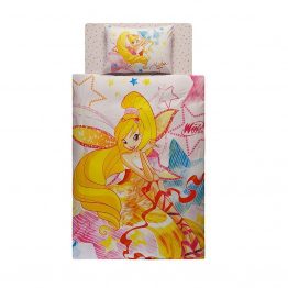 Постельное белье Tac Disney - Winx Harmonix Stella 160*220 подростковое
