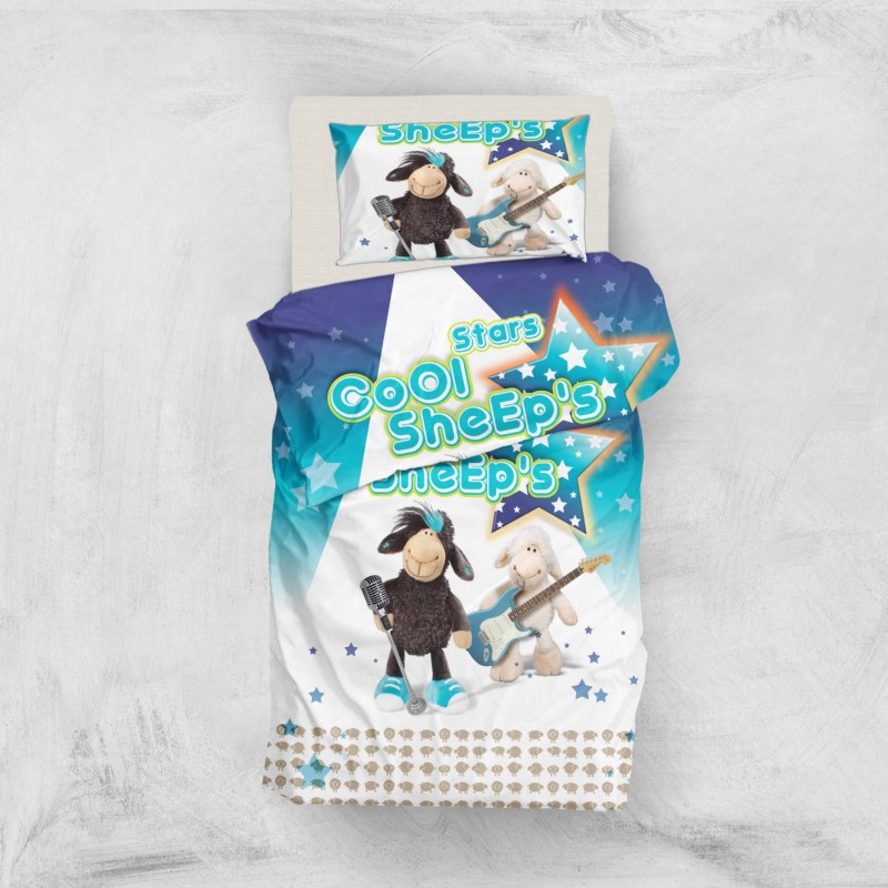 Постельное бельё подростковое 3D Micro Satin Eponj Home Постельное бельё подростковое 3D Micro Satin Eponj Home