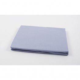 Простынь Casabel на резинке - Plain blue 100*200+24