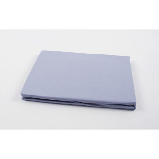 Простынь Casabel на резинке - Plain blue 100*200+24