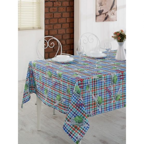 Скатерть Eponj Home - Arden yesil 3D 155*180