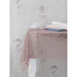Скатерть Marie Claire - Viola 145*200 kahve